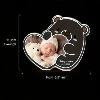 Ramă foto din acril 2D – imprimare de înaltă definiție, imprimare logo posibilă, suprafață de imprimare, producție cu mașină, stil chinezesc