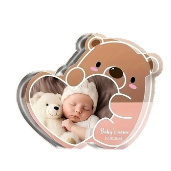 Ramă foto din acril 2D – imprimare de înaltă definiție, imprimare logo posibilă, suprafață de imprimare, producție cu mașină, stil chinezesc