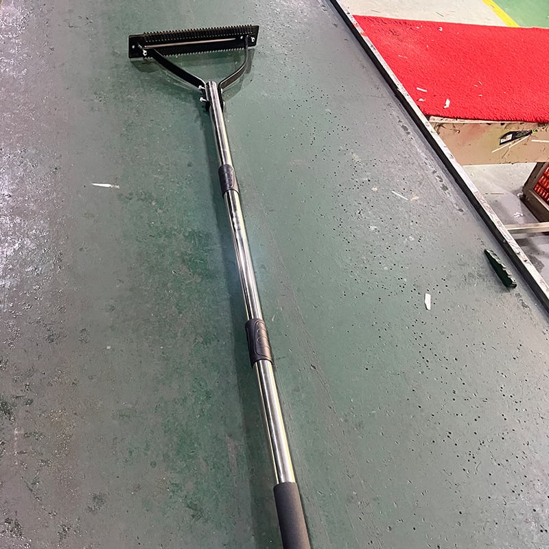 Isunpro градински ръчен косач за плевели със назъбено двуостро острие