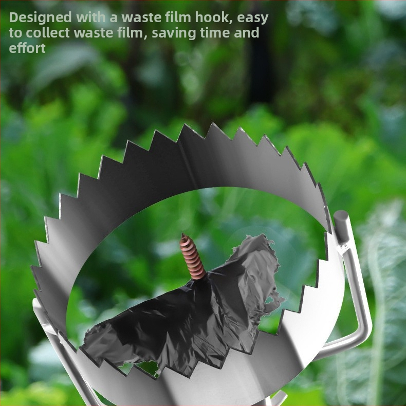 Zemes seguma plēves caurumu perforators — Sakura Fuji lauksaimniecības instruments stādīšanai