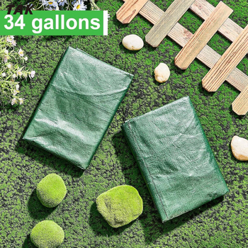 Torba za kompost u vrtu, višekratna upotreba, s poklopcem, PE materijal, kod 3xdbx5rh