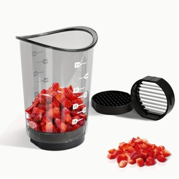 Mașină de feliat fructe și legume din oțel inoxidabil — tăiere rapidă, stil New Chinese, calitate de primă clasă (Lansare: 2025)