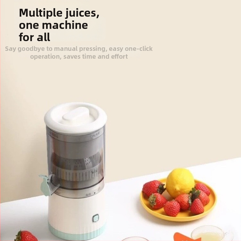 Belainė nešiojama sulčių spaudimo įranga su pulpos atskyrimu, 200 W, iki 20000 aps/min, ABS korpusas, iki 400 ml sulčių vienai naudai, pulpai indas iki 500 ml