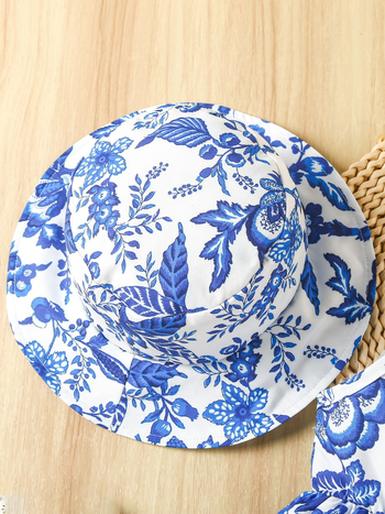 Detské šaty s etnickým štýlom a tenkými ramienkami, brúsená tkanina, zloženie 95% polyester, 5% elastán, podšívka 100% polyester