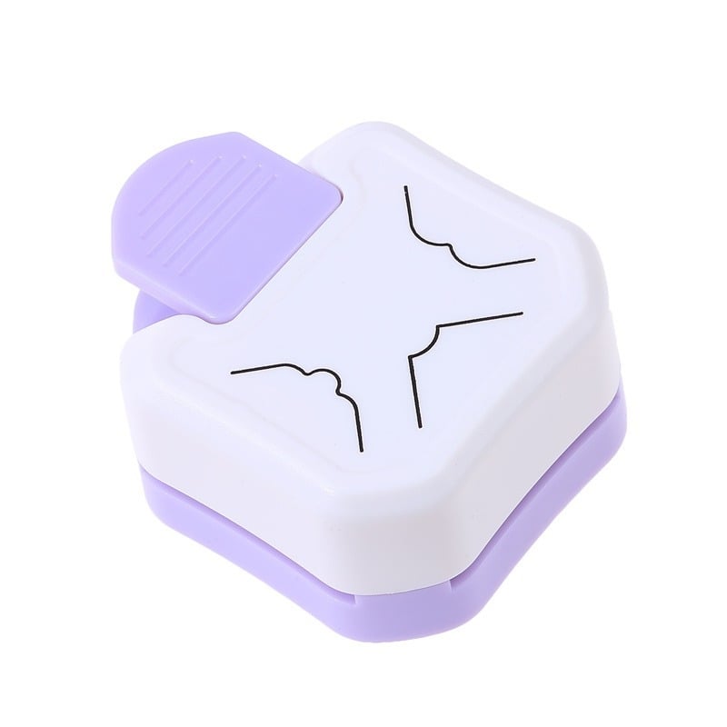 Rezač na rohy — tri v jednom, oblý roh pre fotografie a kruhový rez; Materiál: ABS + kov