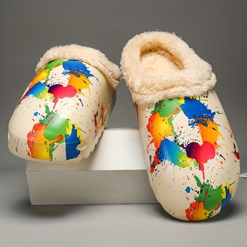 Pánske sandále, EVA vrchný materiál a EVA podrážka, Slip-On, casual štýl, zimné prevedenie