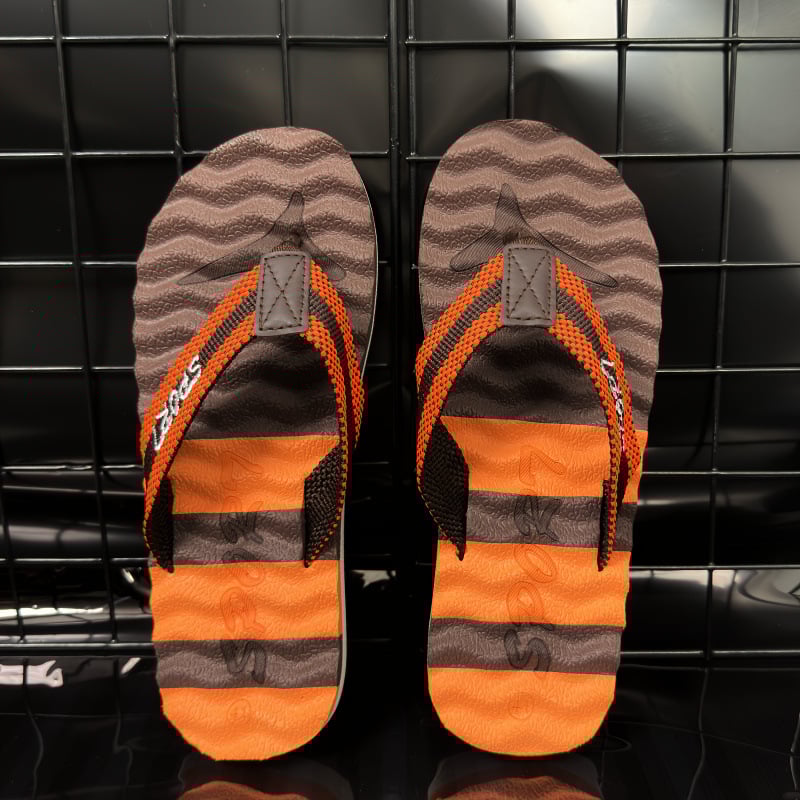 Pánske kamuflážne športové sandále s polstrovanými stielkami, vrchný EVA materiál, podrážka EVA, slip-on