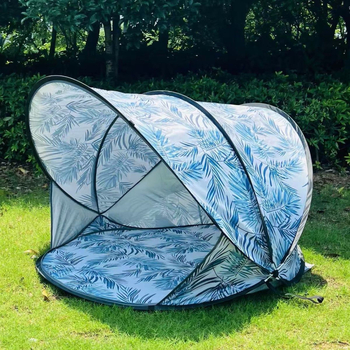 Pliažo piramidės palapinė su saulės skydeliu, vėjo atspari, vieno sluoksnio, išorinis tafta audinys, montavimas būtinas