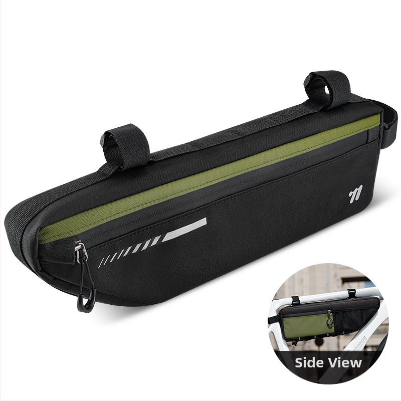 Taška na rámu bicykla – Oxford 900D, vysoká elasticita, objem 2,6 l, model YP0707415, vnútorné podšitie, WEST BIKING/West Rider