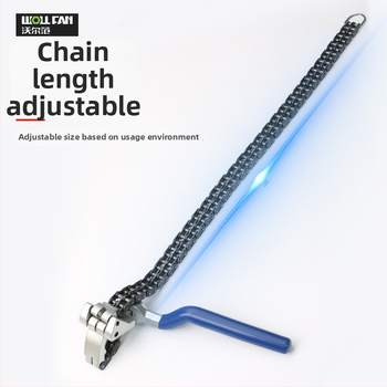 Reťazový kľúč a olejový filter kľúč – nástroj na demontáž filtra – uhlíková oceľ, Značka Other, Hmotnosť Other