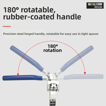 Reťazový kľúč a olejový filter kľúč – nástroj na demontáž filtra – uhlíková oceľ, Značka Other, Hmotnosť Other