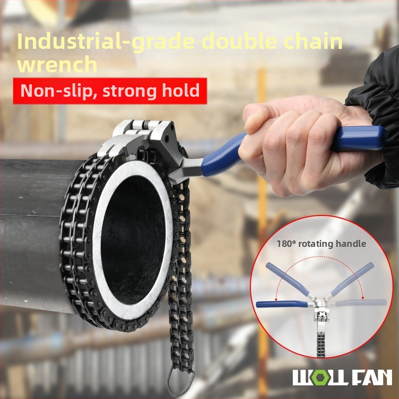 Reťazový kľúč a olejový filter kľúč – nástroj na demontáž filtra – uhlíková oceľ, Značka Other, Hmotnosť Other