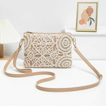 PU anyagú crossbody táska, boríték-stílus, cipzáras zárás, belső telefontartó zseb, egy pánttal, mindennapi használatra