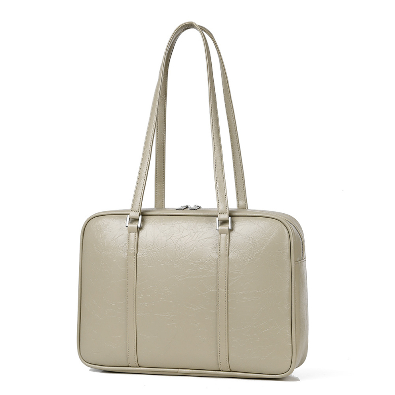 Τσάντα για λάπτοπ από PU δέρμα, unisex, ανθεκτική στους κραδασμούς και αδιάβροχη, μεγάλη χωρητικότητα, επένδυση πολυεστέρα