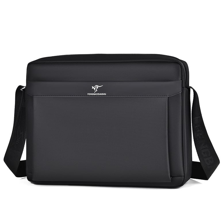 Férfi válltáska üzleti utazásokhoz, nagy kapacitású, Oxford anyag, poliészter bélés, vízálló