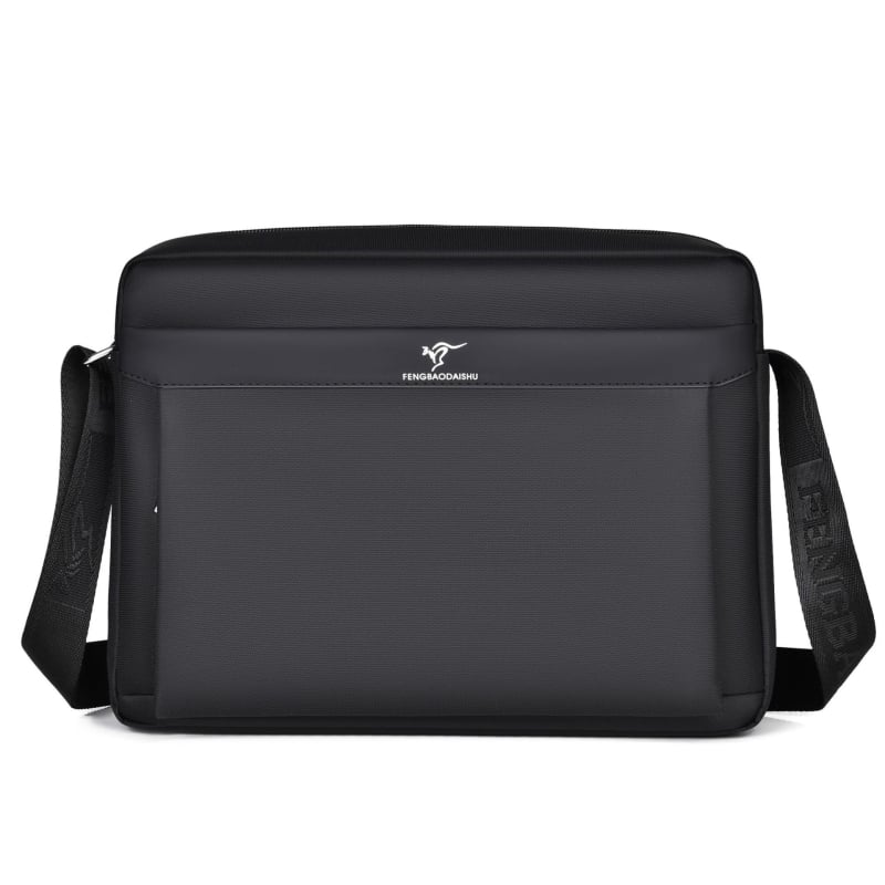 Férfi válltáska üzleti utazásokhoz, nagy kapacitású, Oxford anyag, poliészter bélés, vízálló