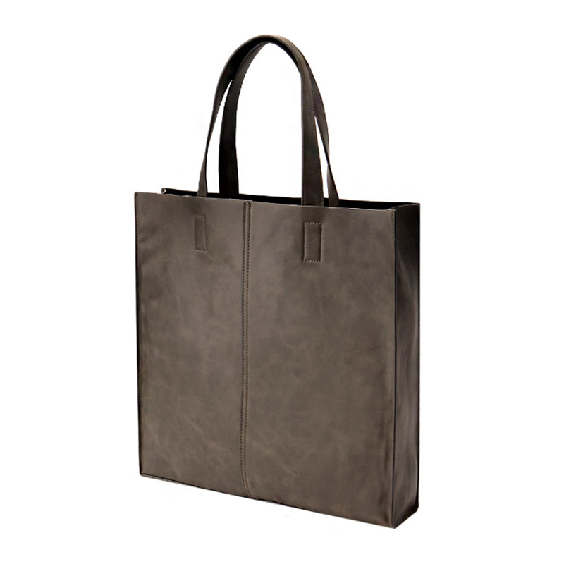 Férfi PU bőr váll- és crossbody táska, városi minimalista dizájn, nagy kapacitású, vízálló és kopásálló, modell CS020