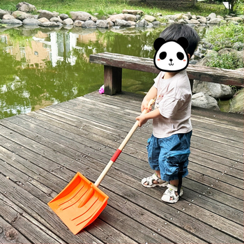 Plastová snehová lopata pre deti — vonkajší odstraňovač snehu s možnosťou prispôsobenia