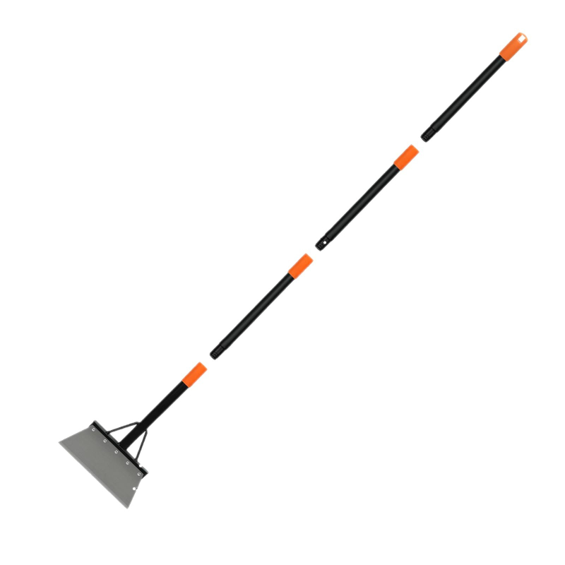 Záhradná motyka na burinu, viacúčelová motyka – Model 13, na odstraňovanie buriny, snehu a škrabanie stien