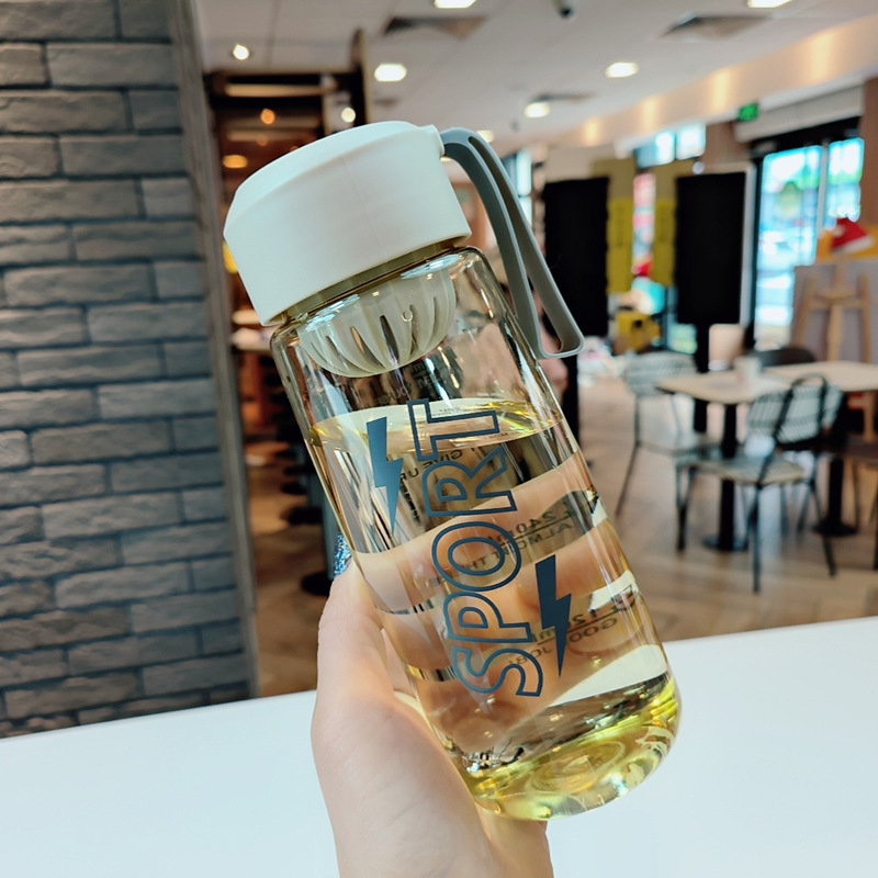 Βολική πλαστική κούπα με διαχωριστή για τσάι, στρογγυλό σχήμα, Υλικό PC, Μονής στρώσης, Ανθεκτική σε υψηλές θερμοκρασίες, 102 γρ.