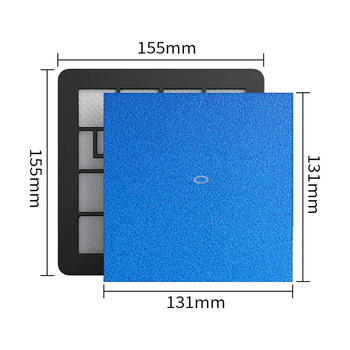Príslušenstvo k vysávaču Philips FC9331/FC9332/FC8010 – Bavlnený filter a sieťový filter, pre domáce použitie, 51–100 m²