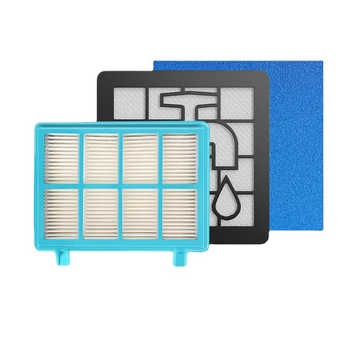 Príslušenstvo k vysávaču Philips FC9331/FC9332/FC8010 – Bavlnený filter a sieťový filter, pre domáce použitie, 51–100 m²