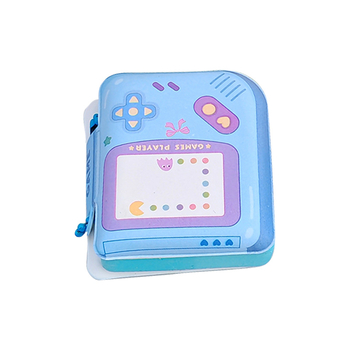 Karikatūras stila lipīgo piezīmju grāmatiņa stresa mazināšanai ar īpašiem formu motīviem skolēniem