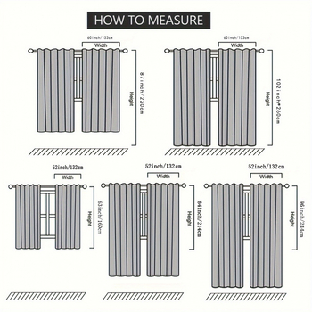 Hardvér na závesy do okien – Bohémsky vidiecký štýl súprava závesov (Model jd601099536536736; Značka: Other)