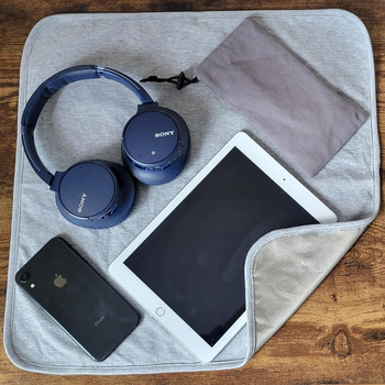 EMF stínovacia deka z kovových vlákien, 85 g, chráni proti RF/Bluetooth/Wi‑Fi elektromagnetickým vlnám