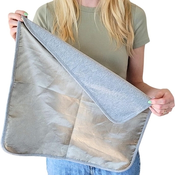 EMF stínovacia deka z kovových vlákien, 85 g, chráni proti RF/Bluetooth/Wi‑Fi elektromagnetickým vlnám