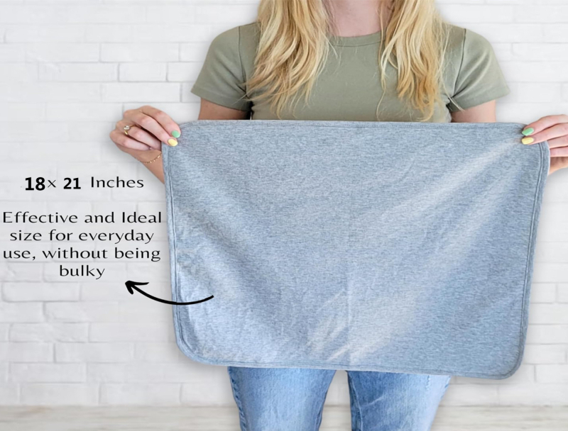 EMF stínovacia deka z kovových vlákien, 85 g, chráni proti RF/Bluetooth/Wi‑Fi elektromagnetickým vlnám