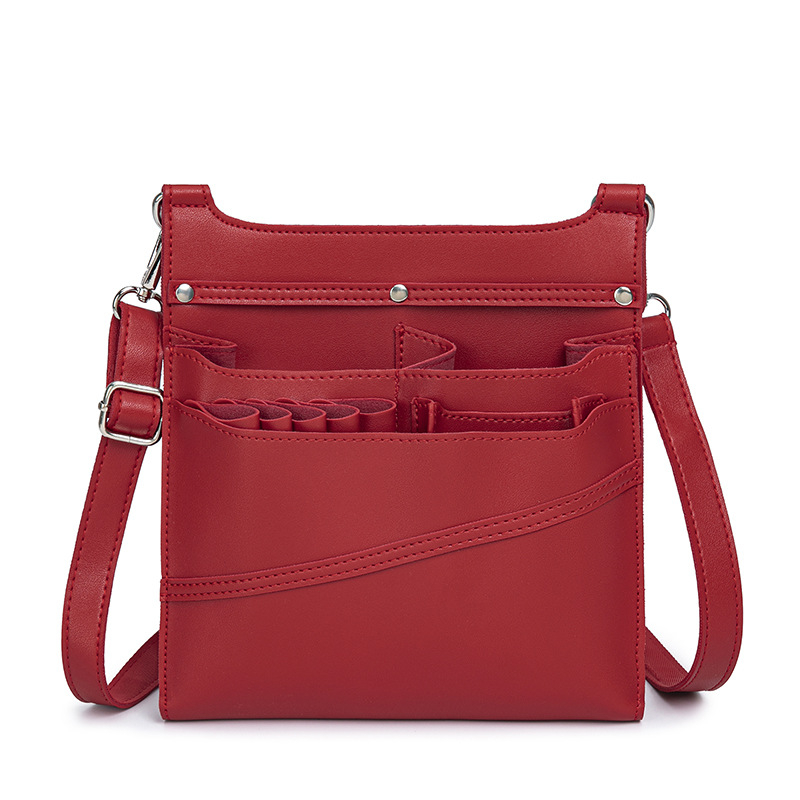 Taška na nástroje na kaderníctvo s kapsou na nožnice, model YH-0005, profesionálny organizér pre kaderníkov (batoh a pásová taška)