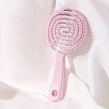 Hrebene na vlasy s dutým dizajnom lízanky (Značka Beautichen; Materiál: Plast)