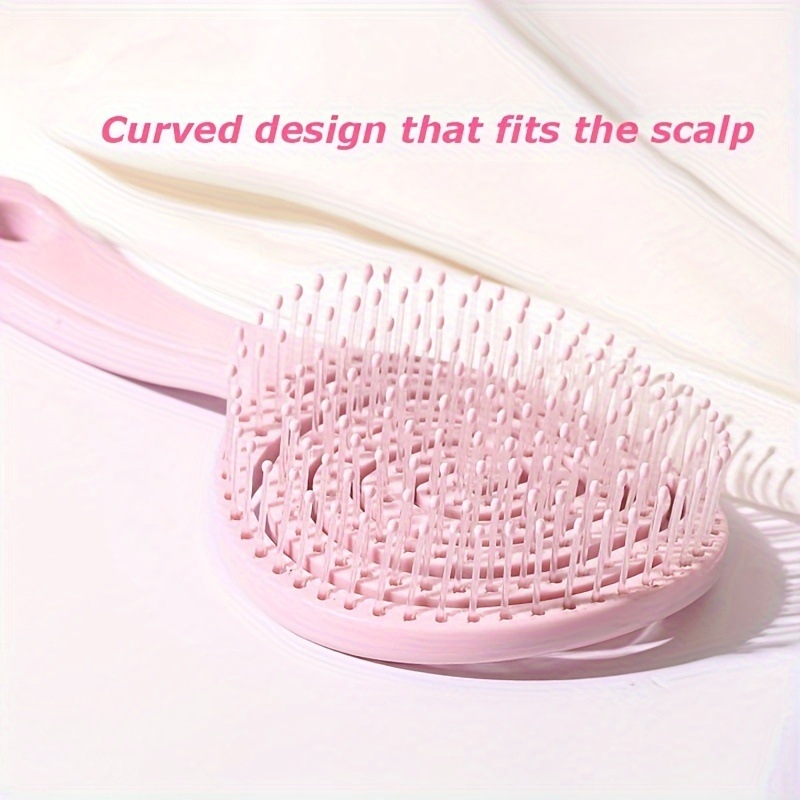 Hrebene na vlasy s dutým dizajnom lízanky (Značka Beautichen; Materiál: Plast)