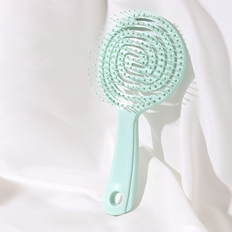 Hrebene na vlasy s dutým dizajnom lízanky (Značka Beautichen; Materiál: Plast)