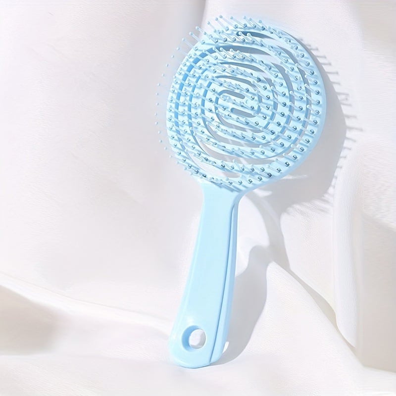 Hrebene na vlasy s dutým dizajnom lízanky (Značka Beautichen; Materiál: Plast)