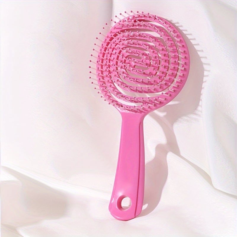 Hrebene na vlasy s dutým dizajnom lízanky (Značka Beautichen; Materiál: Plast)