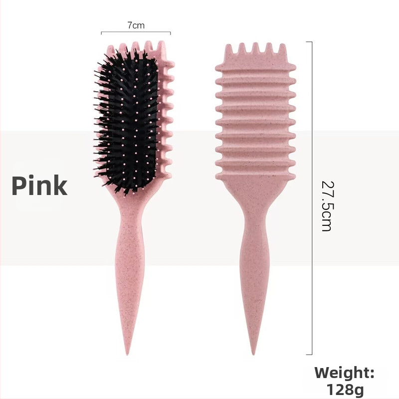 Kefa na definovanie kučier – ABS materiál, kučeravá kefа, Color ode