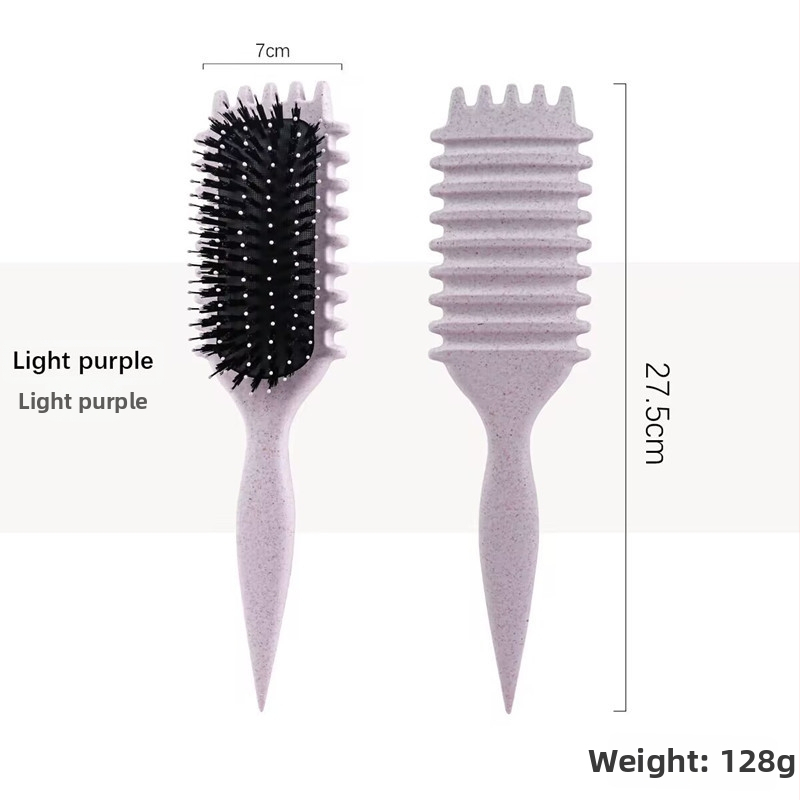 Kefa na definovanie kučier – ABS materiál, kučeravá kefа, Color ode