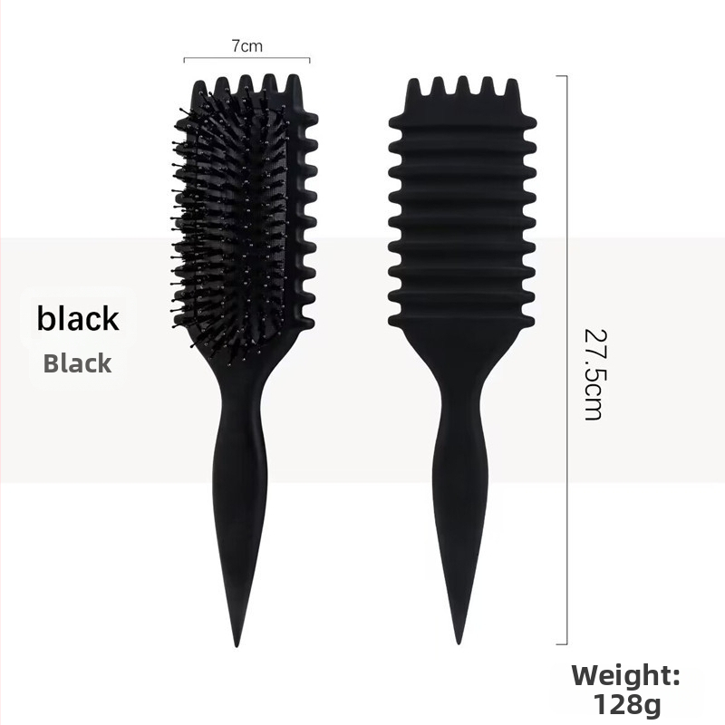 Kefa na definovanie kučier – ABS materiál, kučeravá kefа, Color ode