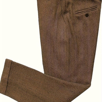 Pánsky pracovný kostým, nehorľavý corduroy s ľanovou látkou, administratívno-súdna uniforma, jar 2025