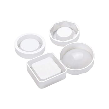 Silikónová forma na popolník pre drip-glue remeslá – Jubao Pen, model Oth-023, materiál: silikón, štýl: moderný minimalistický