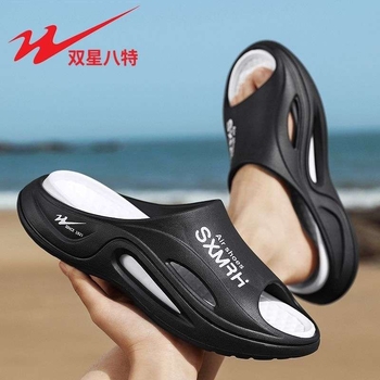 Pánske papuče s EVA vrchnou časťou a EVA podrážkou, športový štýl