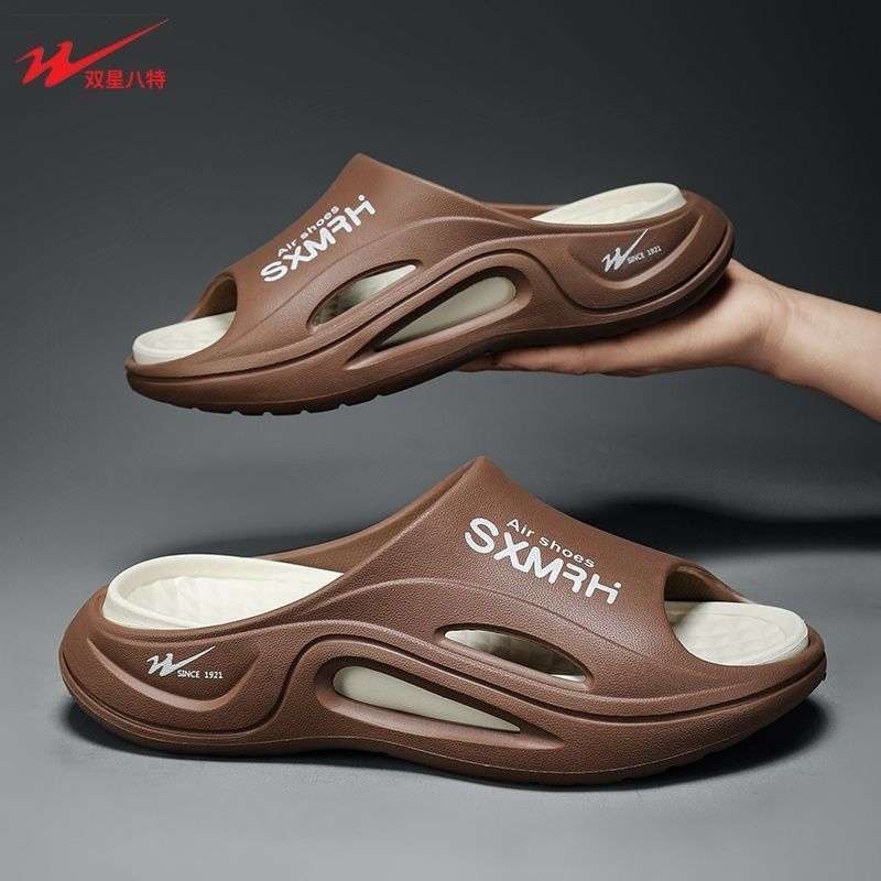 Pánske papuče s EVA vrchnou časťou a EVA podrážkou, športový štýl