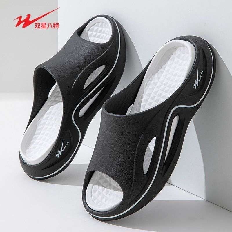 Pánske papuče s EVA vrchnou časťou a EVA podrážkou, športový štýl