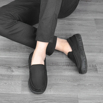 Pánske sandále rímskeho štýlu, vrchná časť z hovädzieho semišu, podrážka TPR