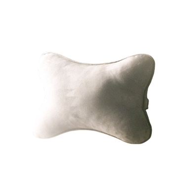 Μαξιλάρι αυχένα αυτοκινήτου με γεωμετρικό σχέδιο, εξωτερικό από τεχνητό βελούδο και γέμισμα από συνθετικές ίνες