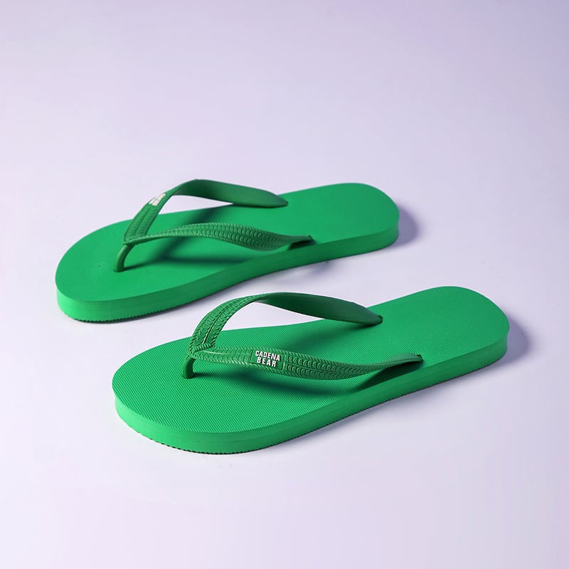 Pánske EVA flip-flopy – protišmykové, priedušné, retro hrubá podrážka, otvorený prst, na pláž