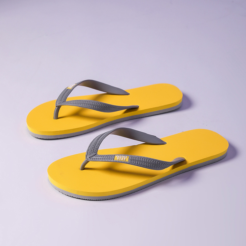 Pánske EVA flip-flopy – protišmykové, priedušné, retro hrubá podrážka, otvorený prst, na pláž