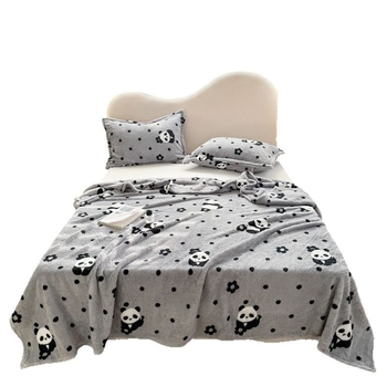 Jubilee Dream Flanelová hrubá deka s kockovaným vzorom na pohovku a popoludňajšie zdriemnutie, prispôsobiteľná, Hmotnosť 300, Sezóna jar–jesen, Zmršťovanie 2–3%